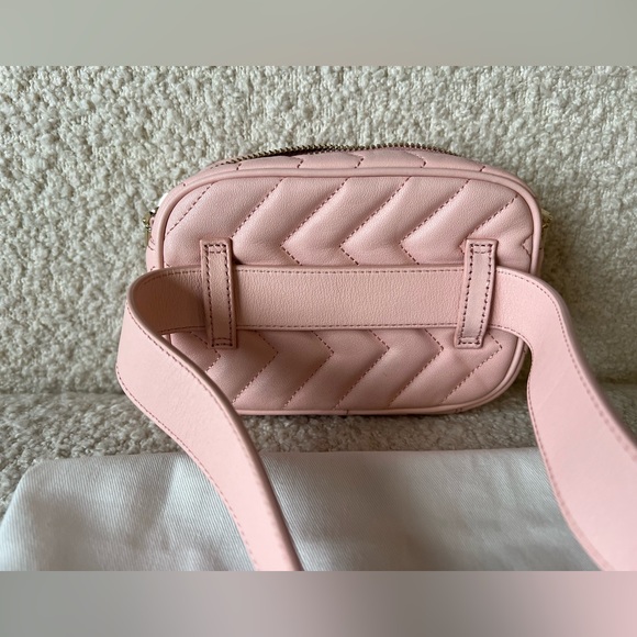 SANDRO - Leather blush crossbody/belt pouch - Picture 7 of 7